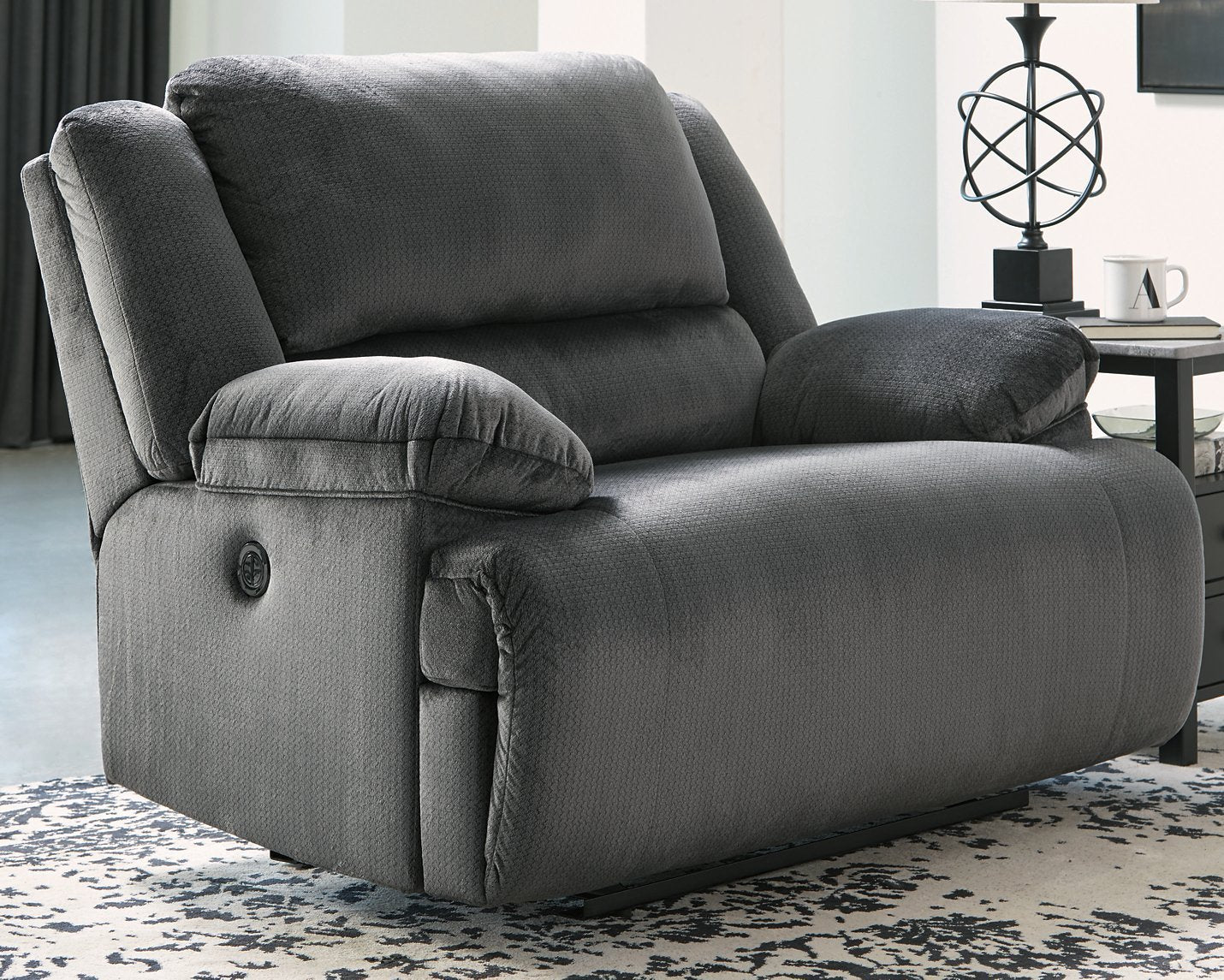 Clonmel Signature Design by Ashley Zero Wall Wide Seat Recliner