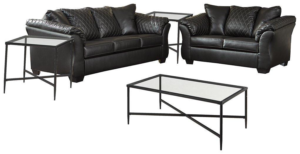 Betrillo Signature Design 5 Piece Living Room Package Dream