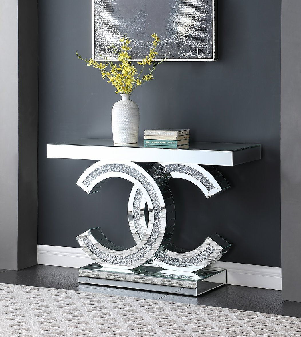 Delmere Console Table Mega Furniture Outlet Birmingham AL Living