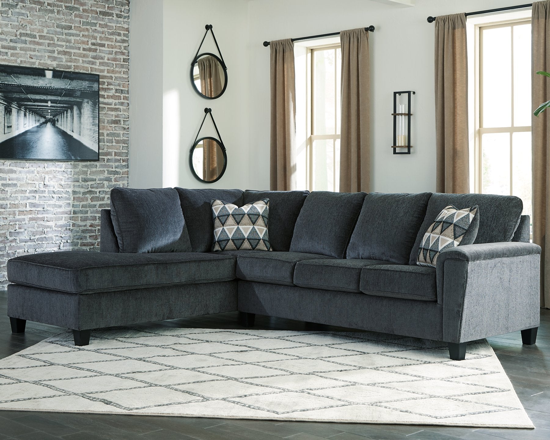 Abinger Millennium by Ashley 2Piece Sectional with Chaise Dream