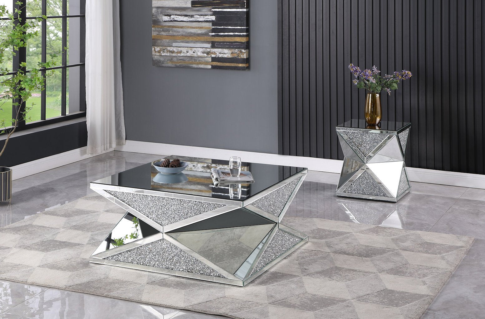 Delmere Occasional Set Mega Furniture Outlet Birmingham AL Living