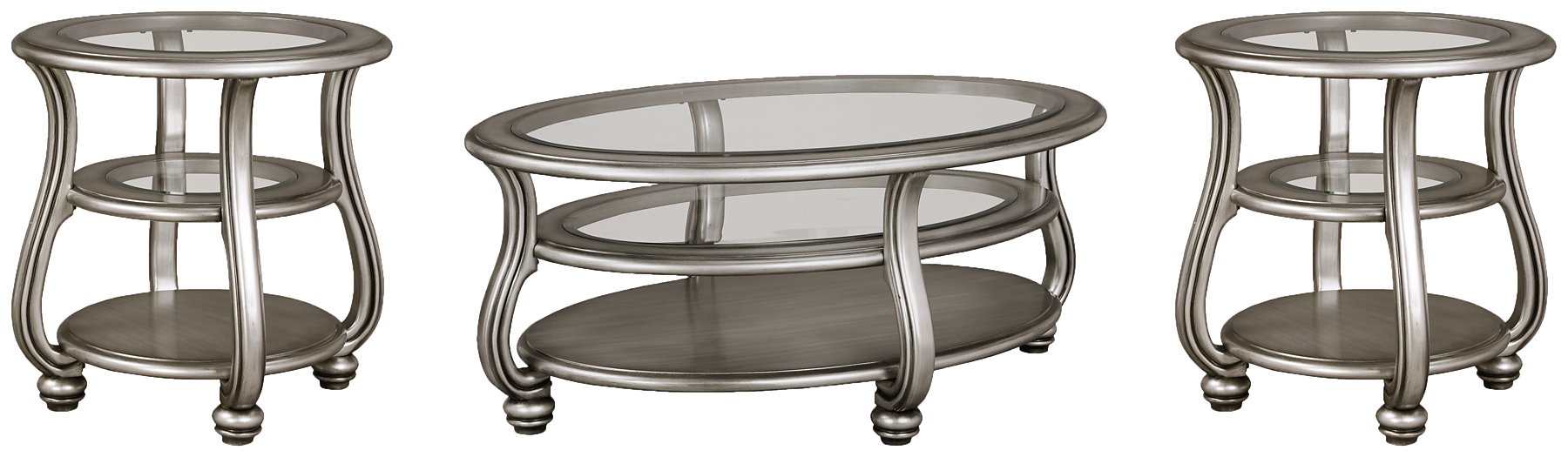 Coralayne Signature Design 3-Piece Occasional Table Set