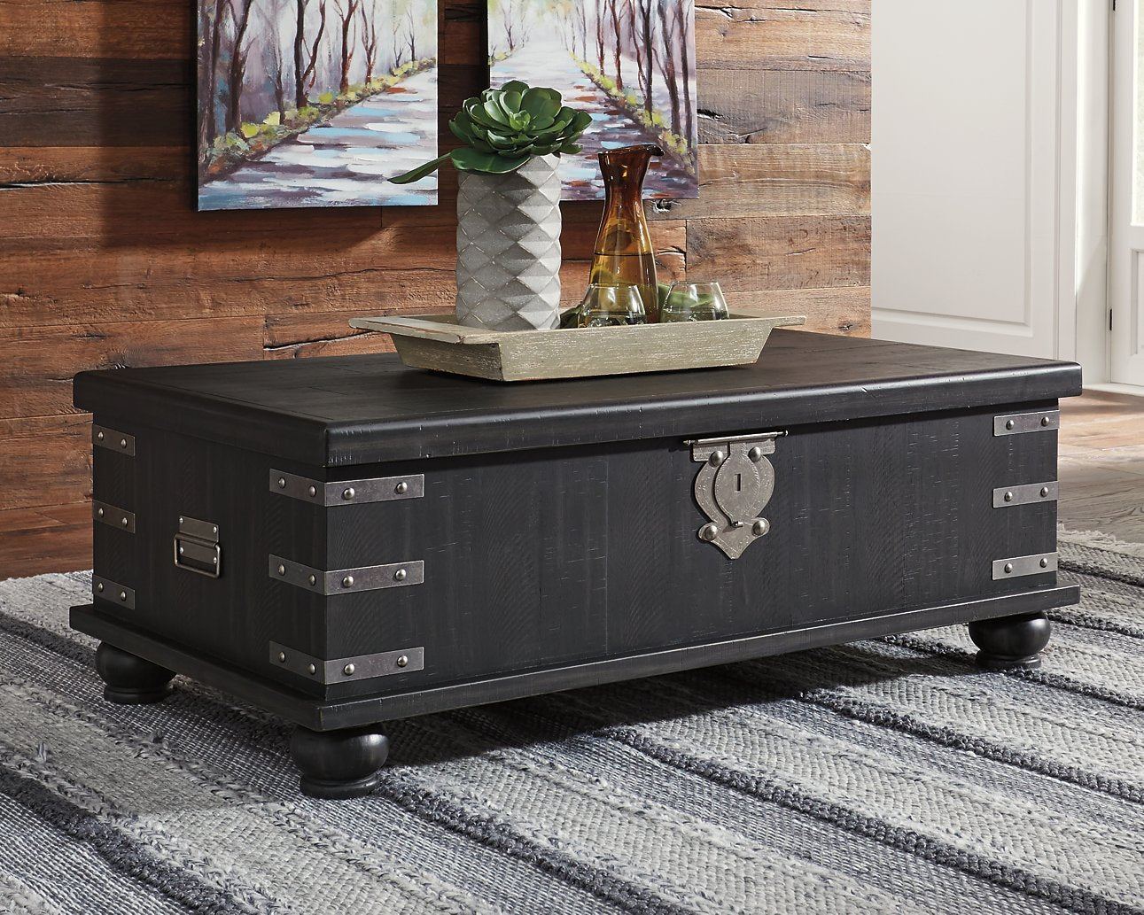 Delmar Signature Design by Ashley Cocktail Table Lift – Dream