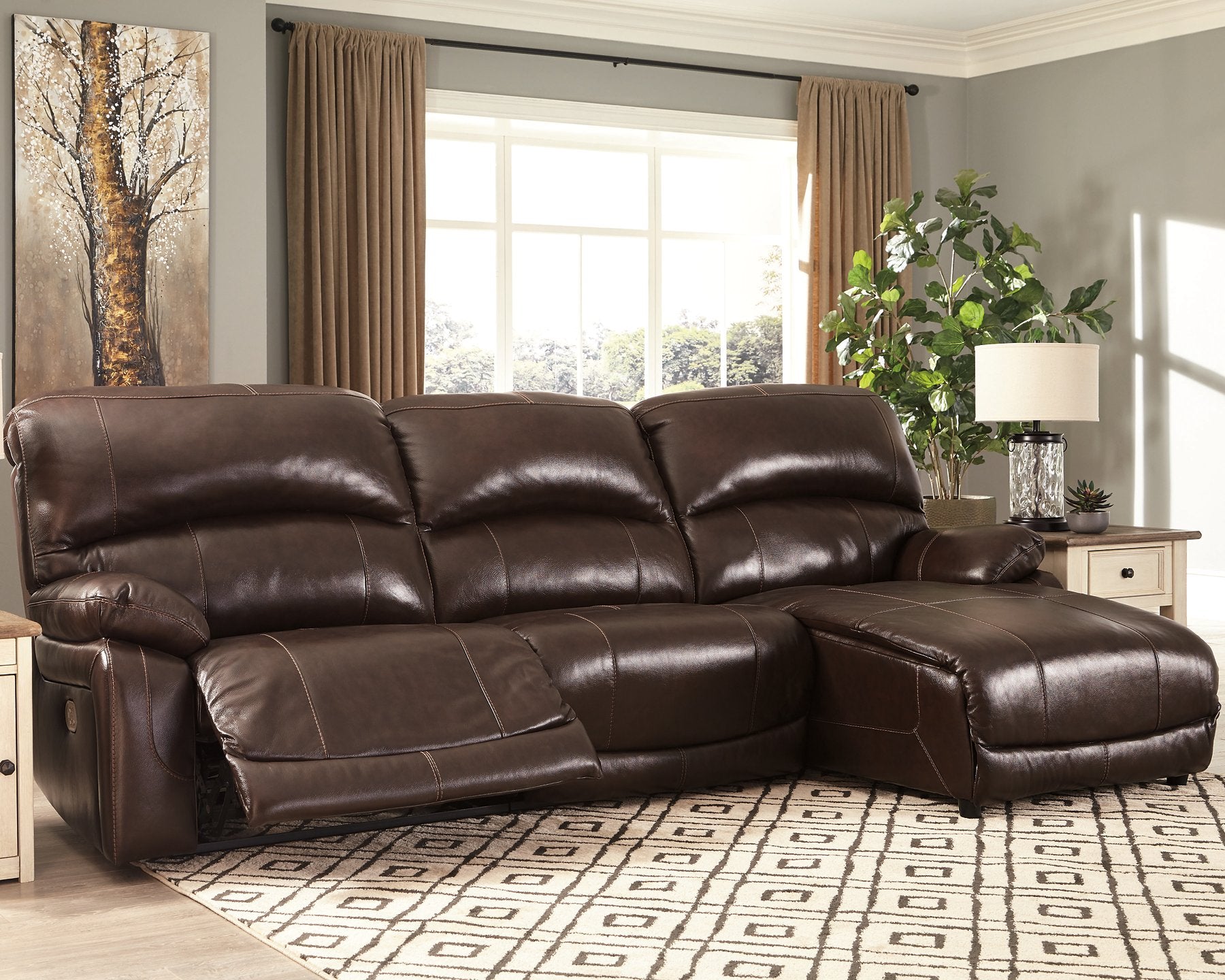 Ashley furniture shop hallstrung sectional