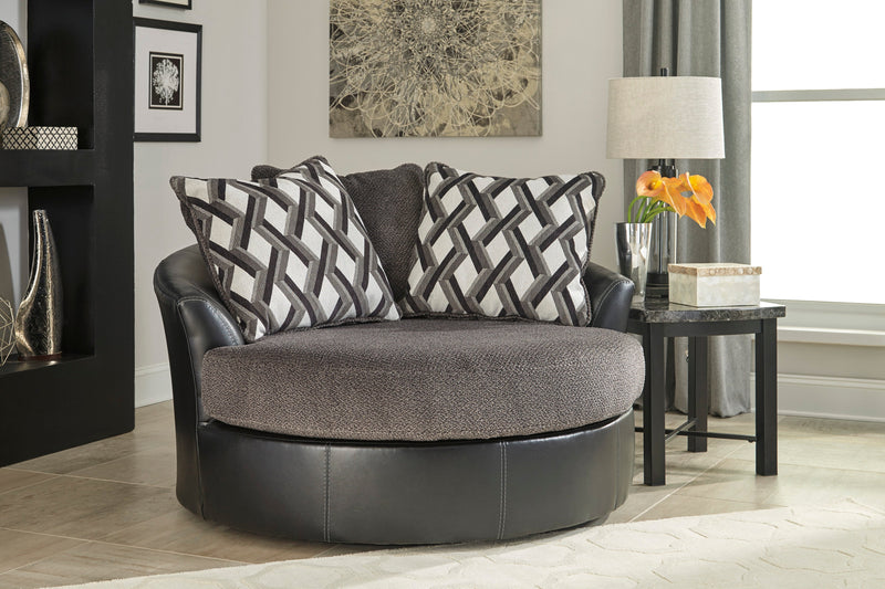 Benchcraft kumasi smoke discount chaise sectional