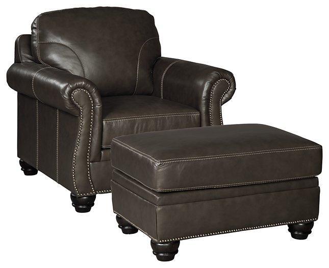 Lawthorn Signature Design 2-Piece Chair & Ottoman Set image
