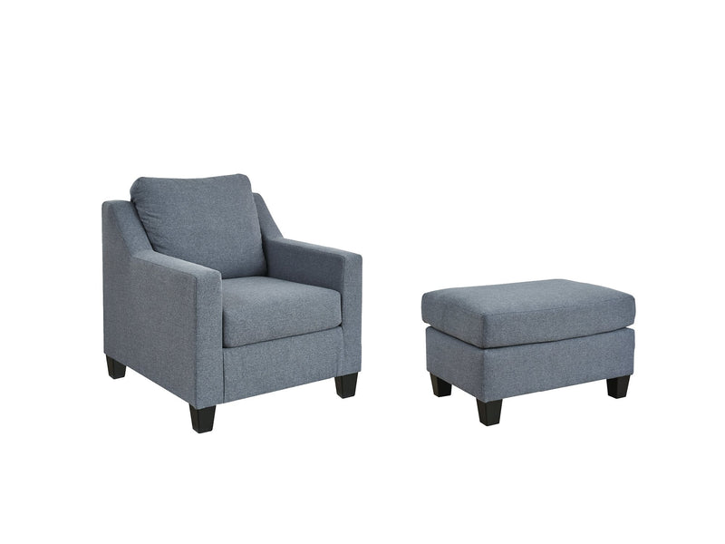 Lemly Benchcraft 2-Piece Chair & Ottoman Set image