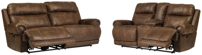 Austere Signature Design Power Reclining 2-Piece Living Room Set image