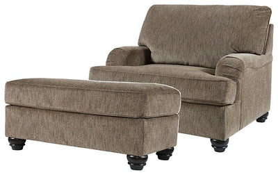 Braemar Benchcraft 2-Piece Chair & Ottoman Set image