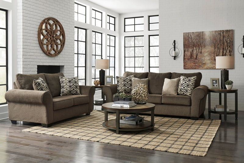 49102 NESSO WALNUT - Dream Furniture Outlet