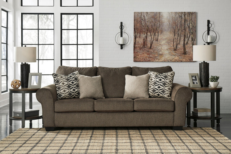 49102 NESSO WALNUT - Dream Furniture Outlet