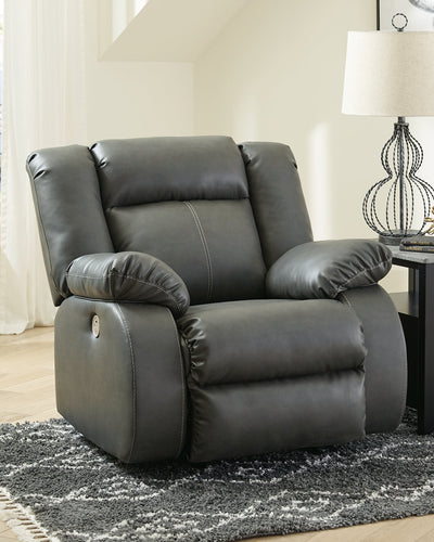 Denoron Signature Design by Ashley Power Rocker Recliner image