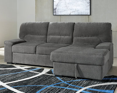 Yantis Signature Design by Ashley 2-Piece Sleeper Sectional with Storage image