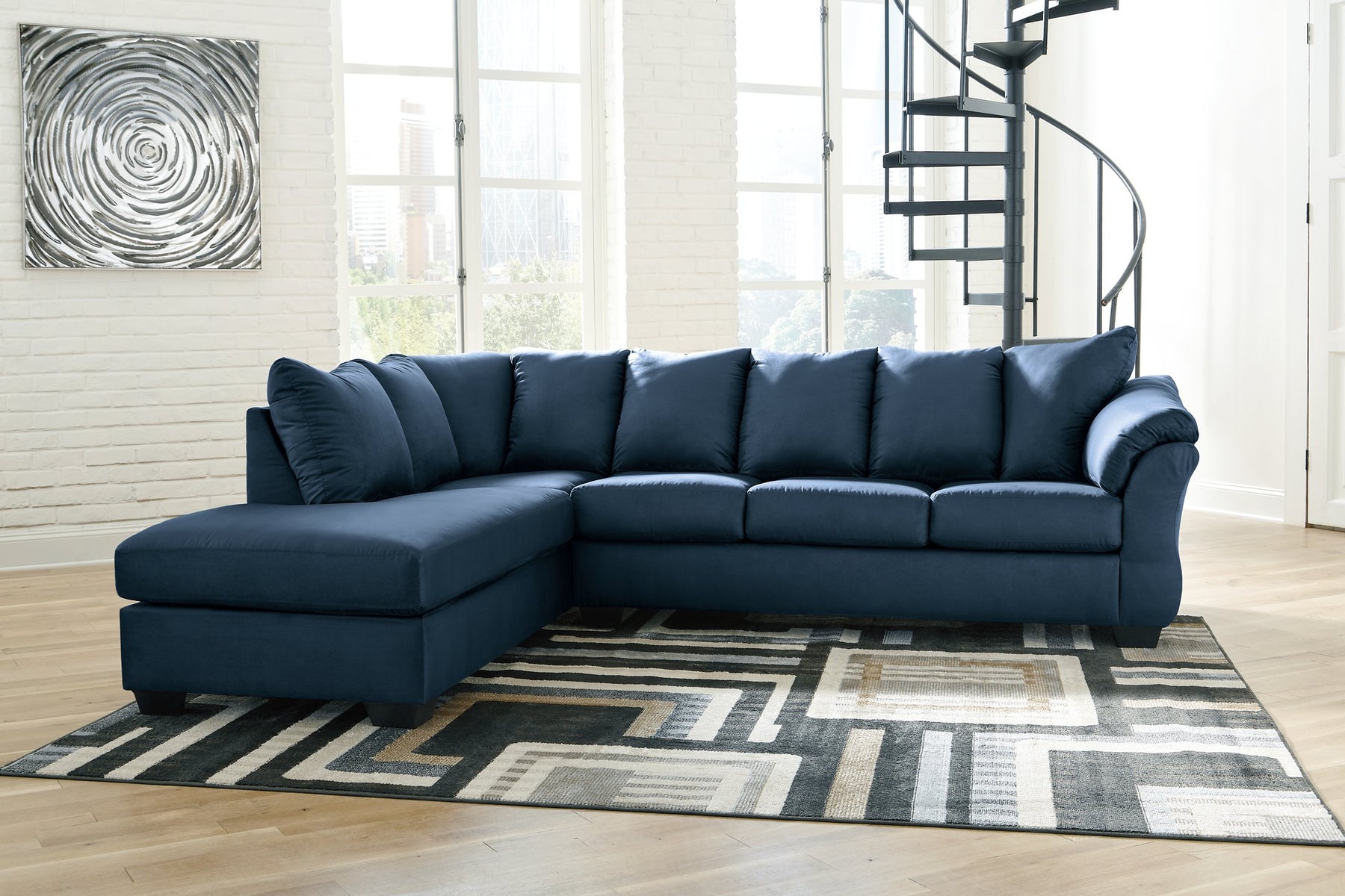 Ashley 2 Piece Sectional With Chaise