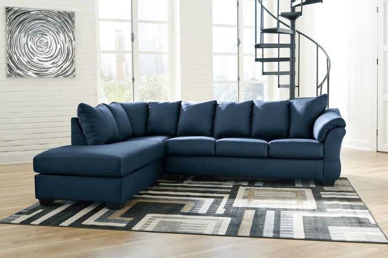 Darcy Signature Design by Ashley 2 Piece Sectional with Chaise Dream Furniture Outlet Birmingham