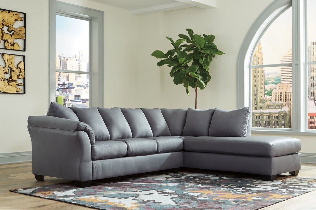 Darcy 2 piece sectional sales