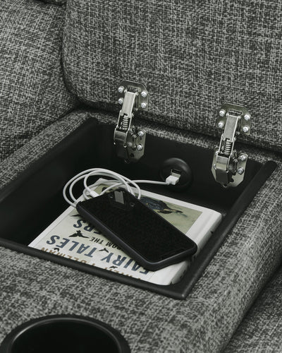 Goalie - Pewter - Dream Furniture Outlet