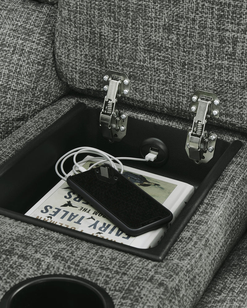 Goalie - Pewter - Dream Furniture Outlet