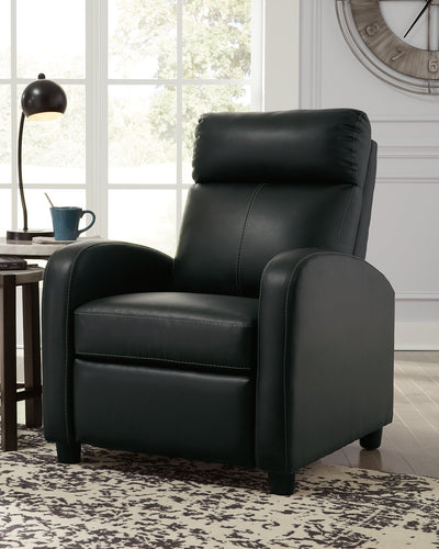 Declo Signature Design by Ashley Low Leg Recliner image