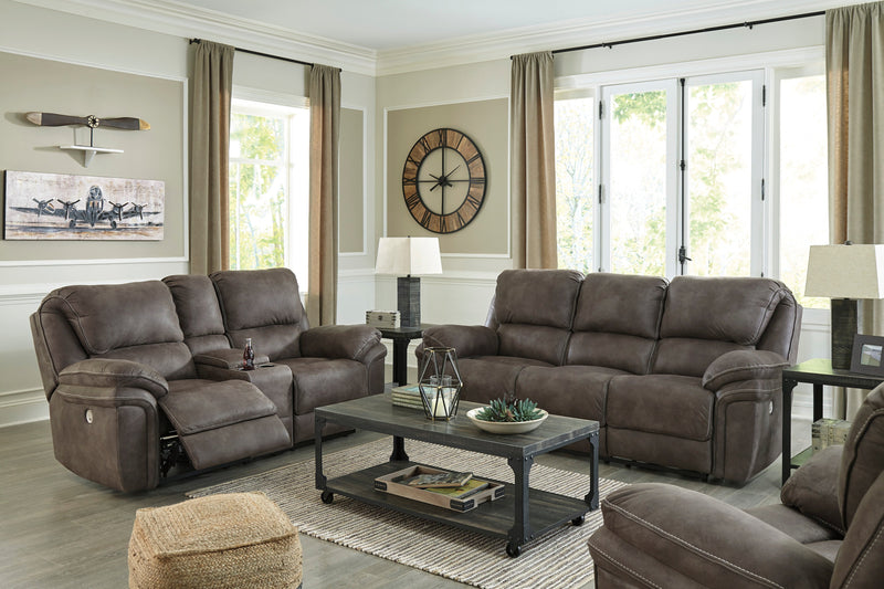 Trementon graphite reclining sofa deals