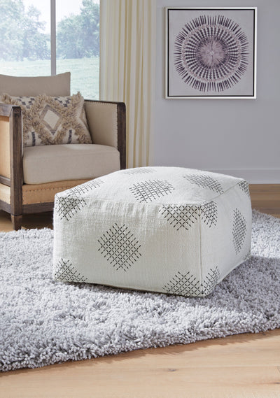 Mabyn Pouf - Dream Furniture Outlet