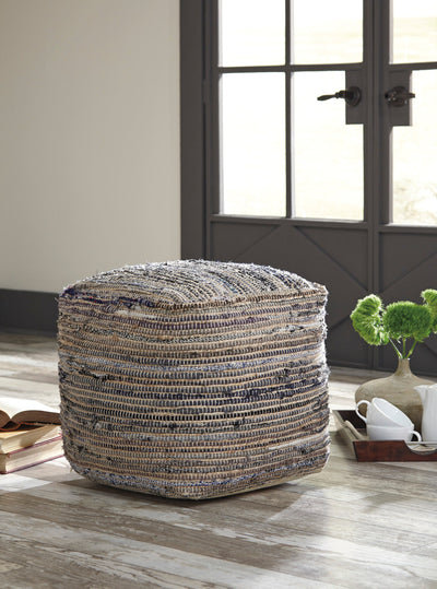 Absalom Pouf - Dream Furniture Outlet