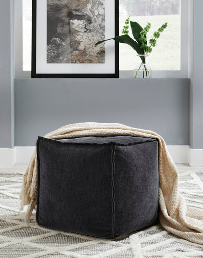 Moriah Pouf - Dream Furniture Outlet