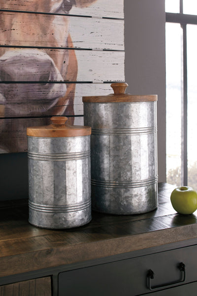 Divakar Jar (Set of 2) - Dream Furniture Outlet
