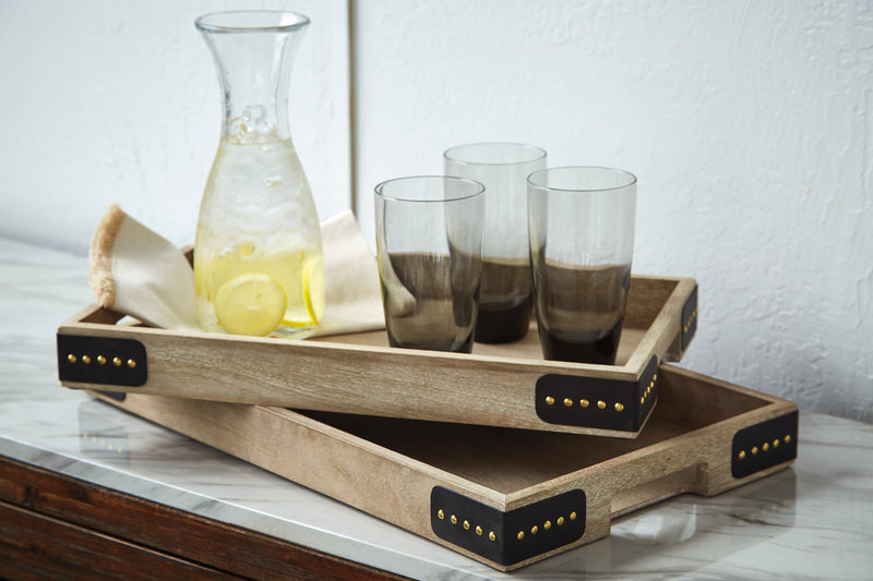Missa Signature Design by Ashley Tray Set of 2 image