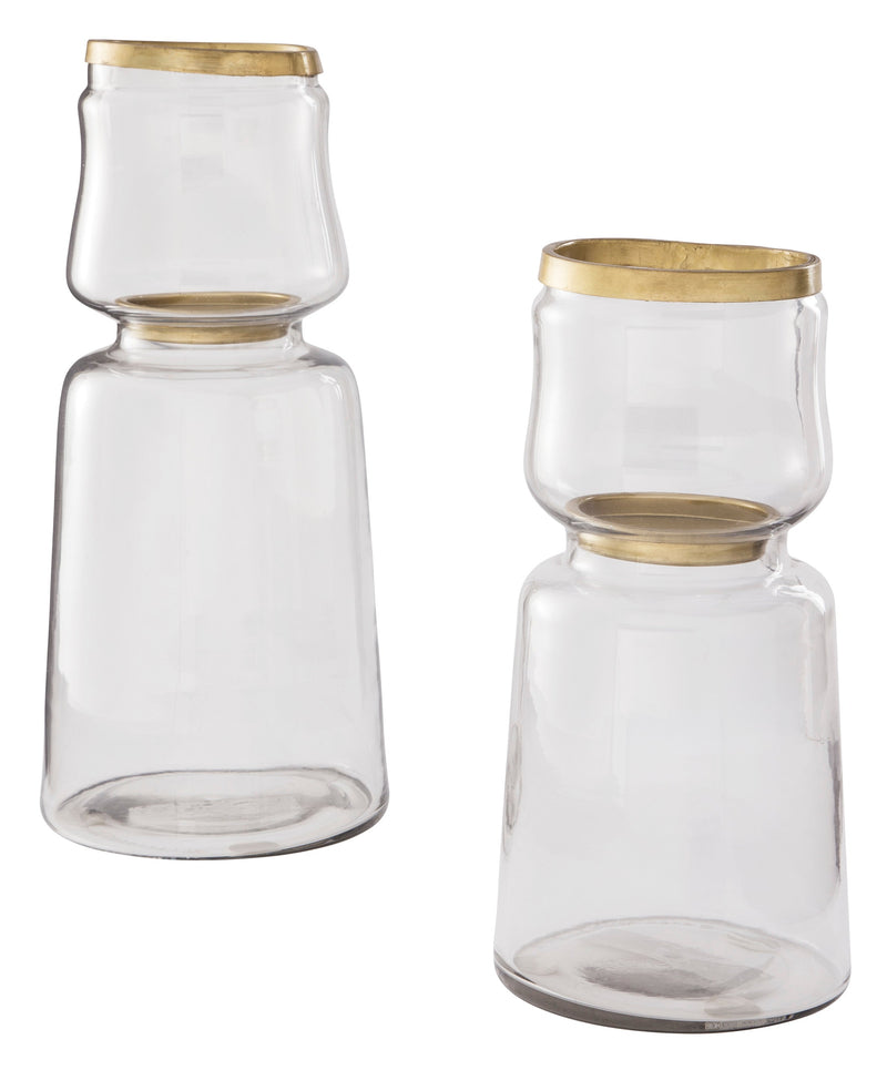 Artemis Candle Holder (Set of 2) - Dream Furniture Outlet