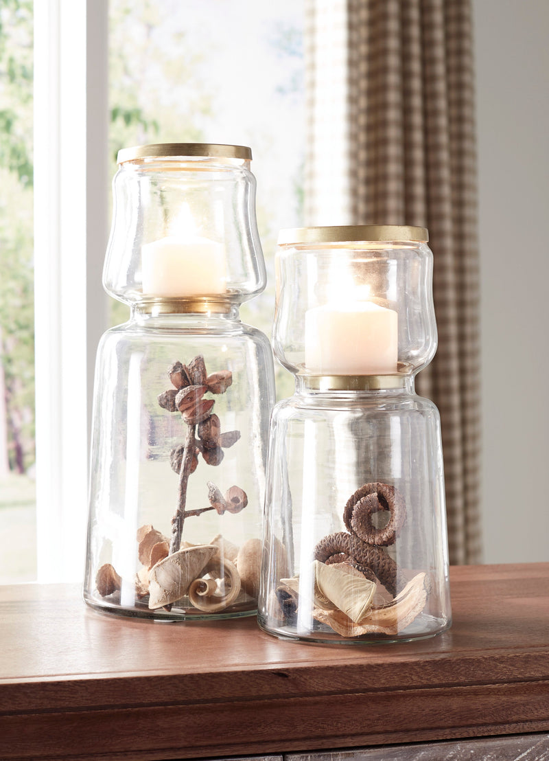 Artemis Candle Holder (Set of 2) - Dream Furniture Outlet