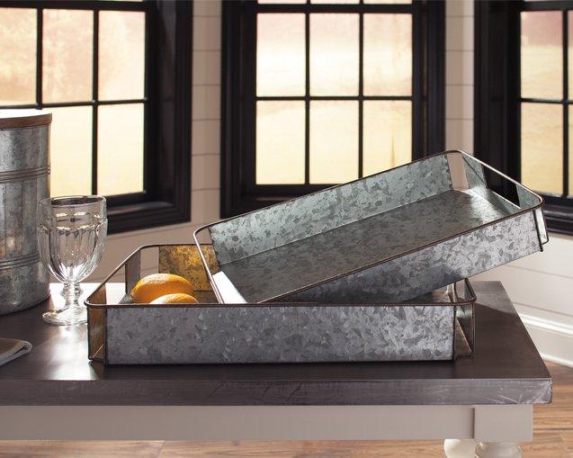 Dido Signature Design by Ashley Tray Set of 2 image