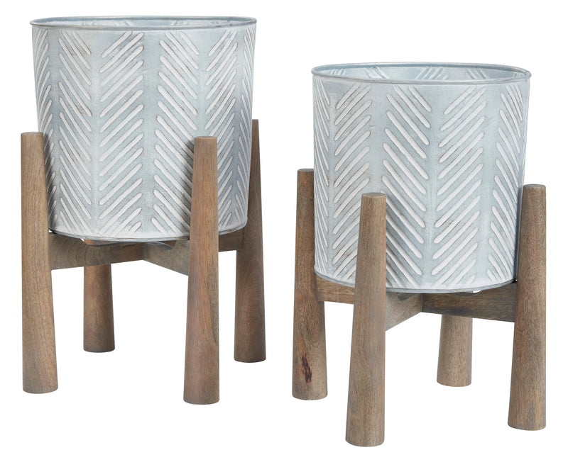 Domele Planter (Set of 2) - Dream Furniture Outlet