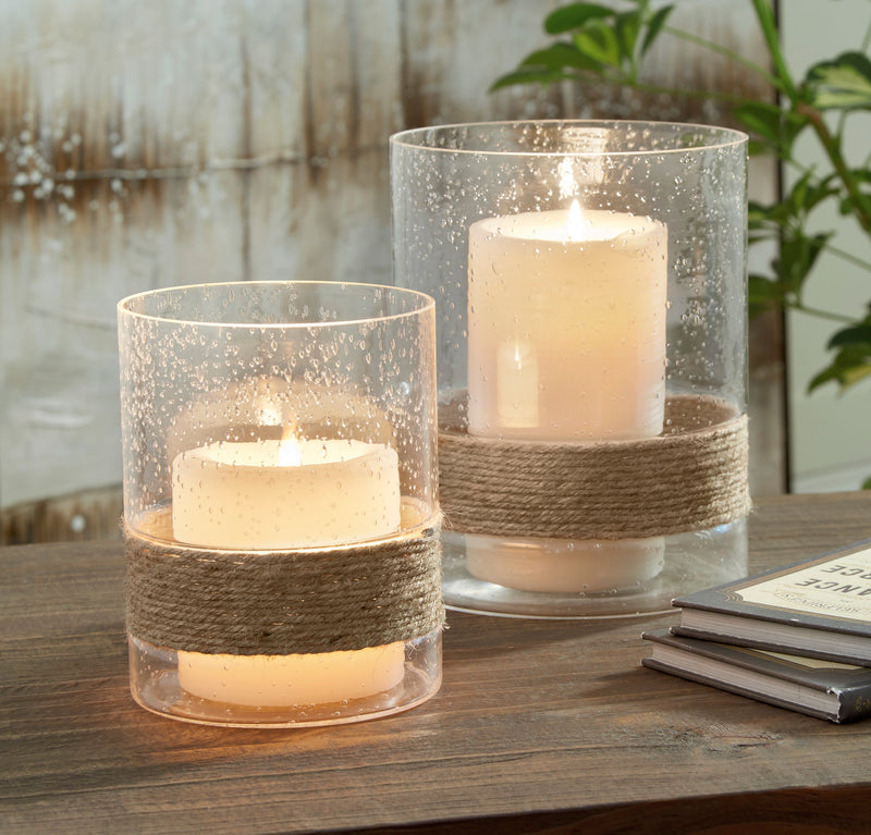 Eudocia Candle Holder (Set of 2) - Dream Furniture Outlet