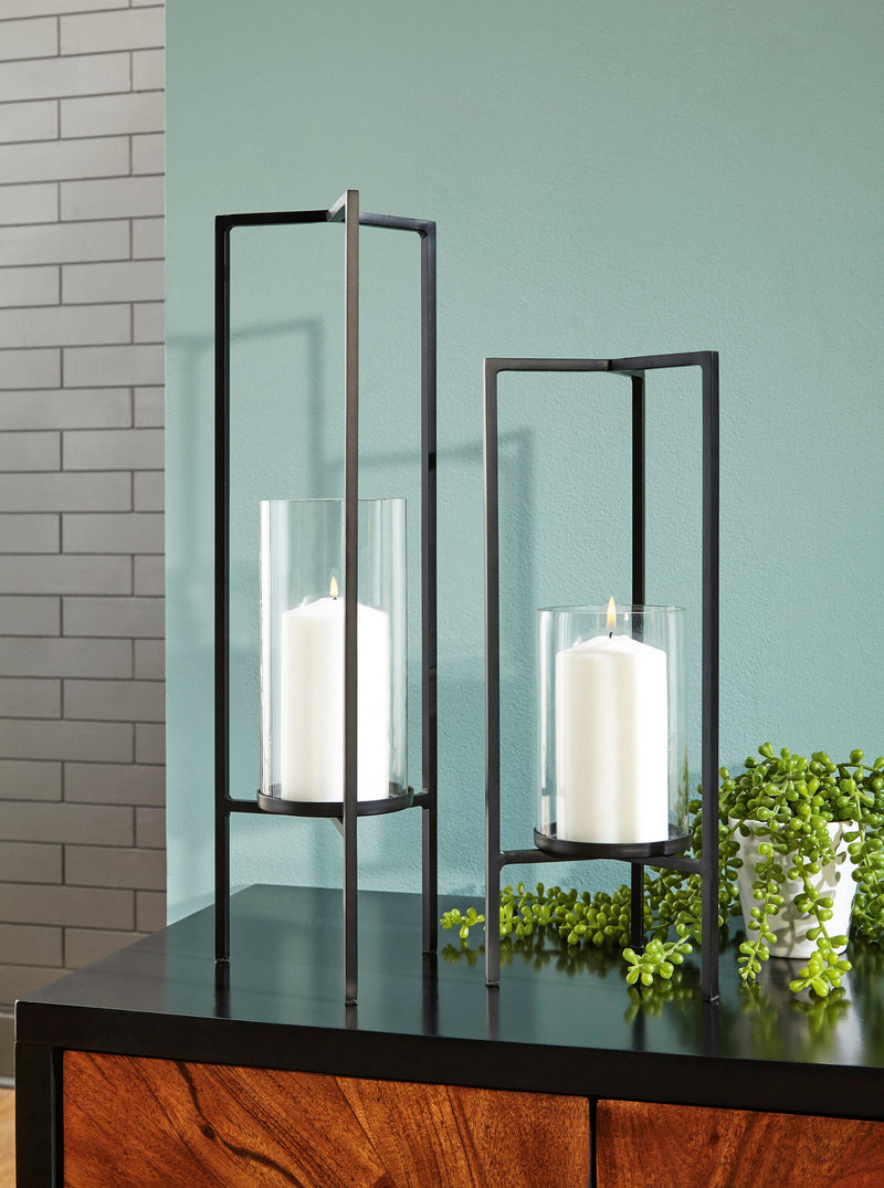 Ginette Candle Holder (Set of 2) - Dream Furniture Outlet