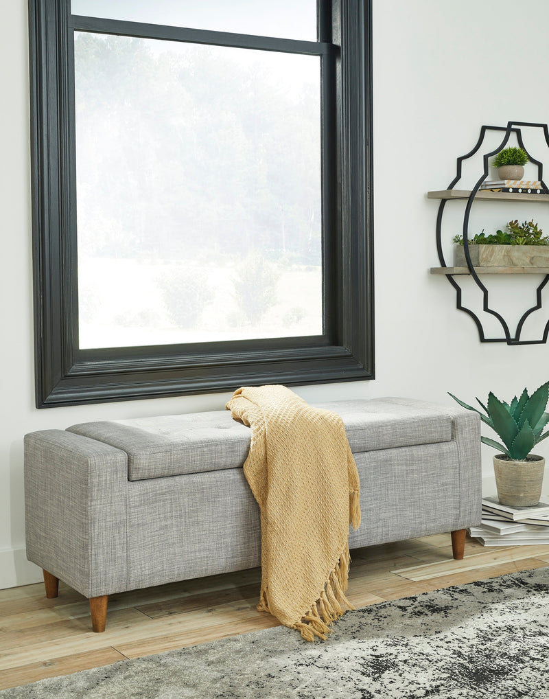 Winler Upholstered Accent Bench - Dream Furniture Outlet