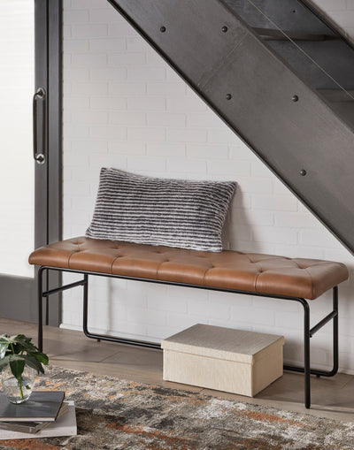 Donford Upholstered Accent Bench - Dream Furniture Outlet