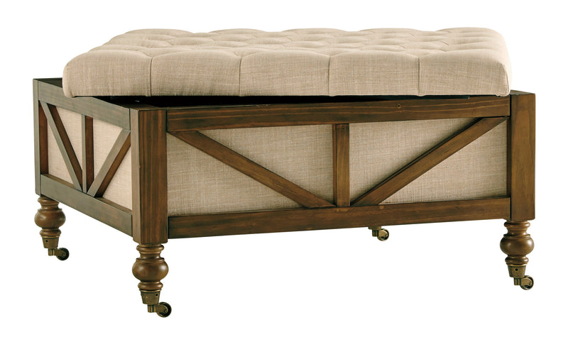 Kyleman Storage Ottoman - Dream Furniture Outlet