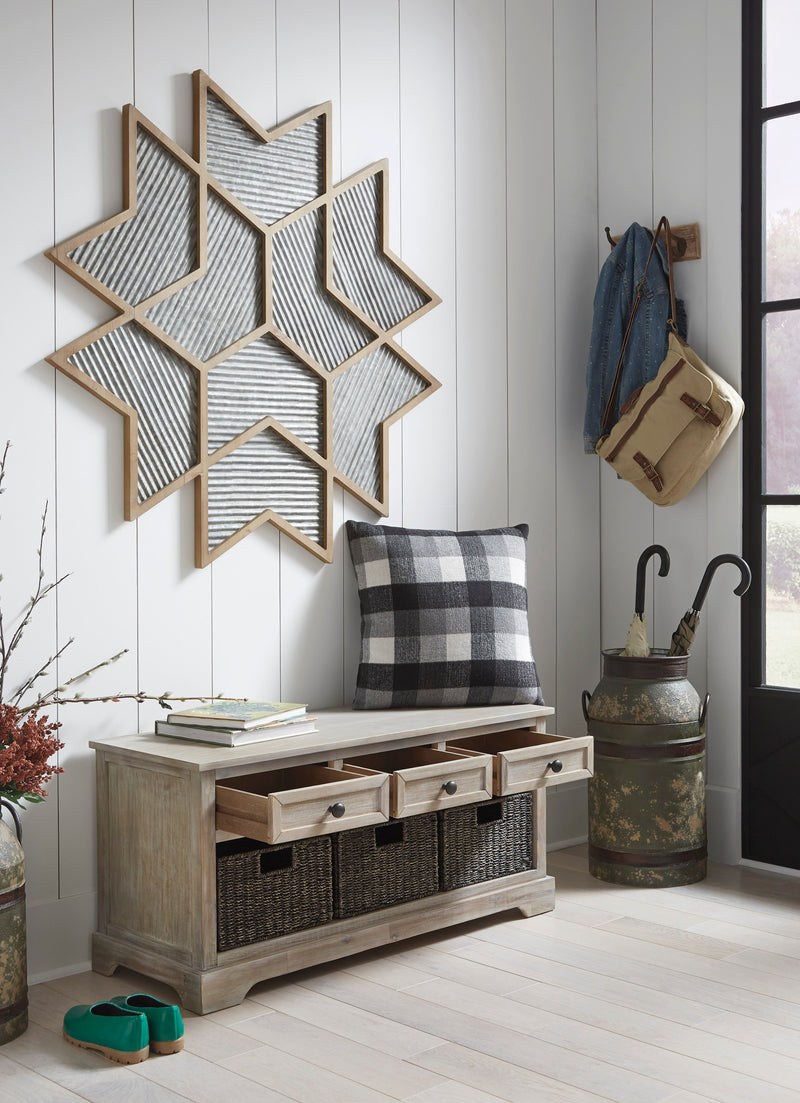 Oslember Storage Bench - Dream Furniture Outlet