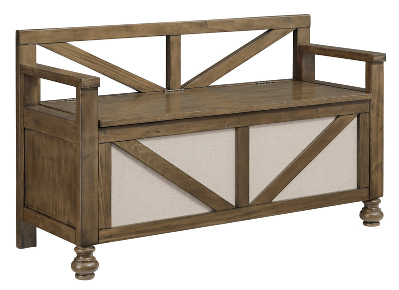 Brickwell Storage Bench - Dream Furniture Outlet