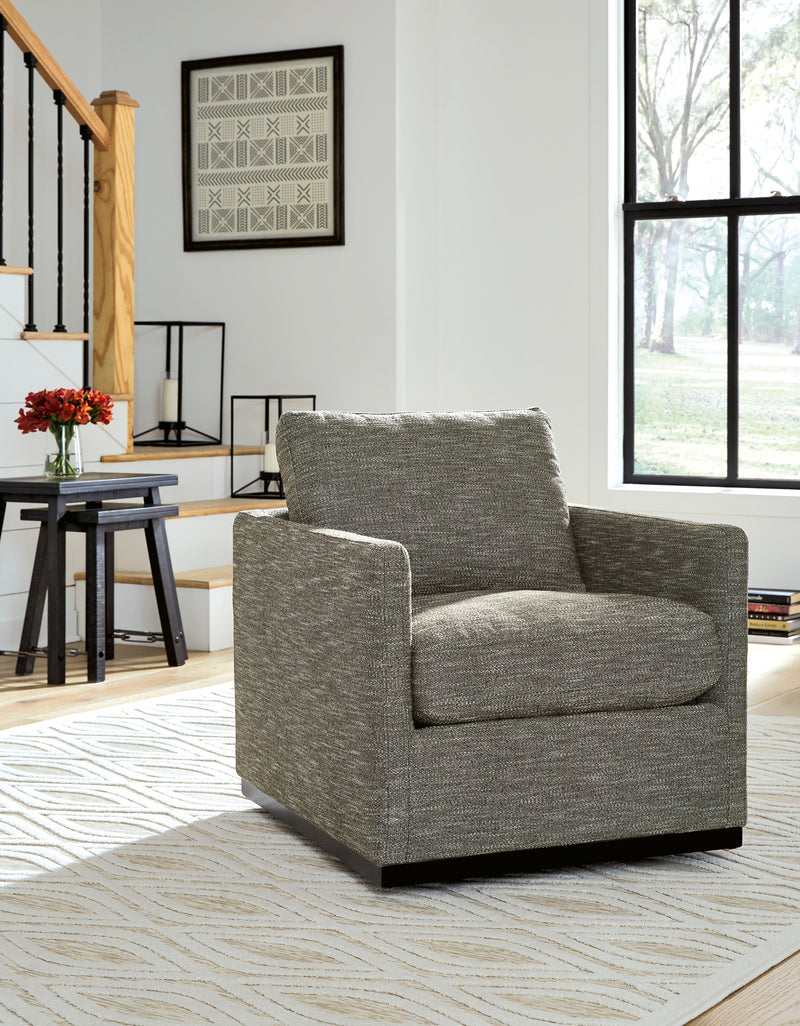 Grona Swivel Accent Chair - Dream Furniture Outlet