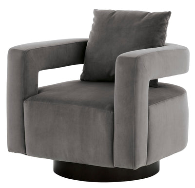 Alcoma Swivel Accent Chair - Dream Furniture Outlet