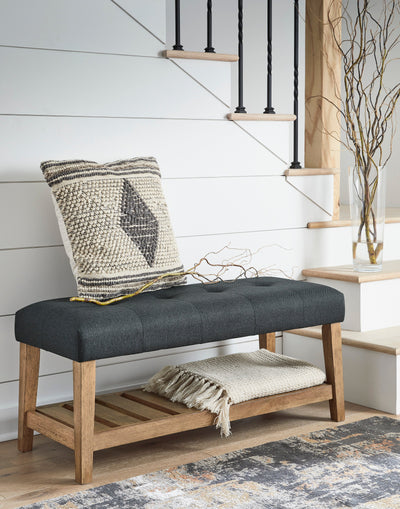Cabellero Upholstered Accent Bench - Dream Furniture Outlet
