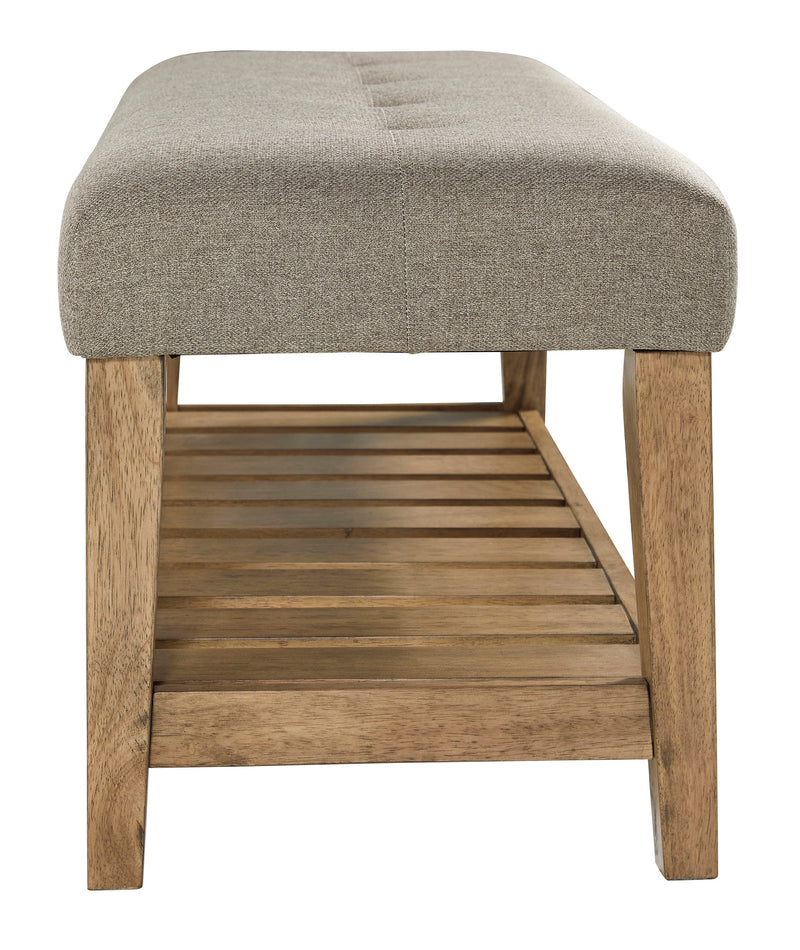 Cabellero Upholstered Accent Bench - Dream Furniture Outlet