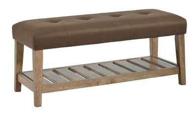 Cabellero Upholstered Accent Bench - Dream Furniture Outlet