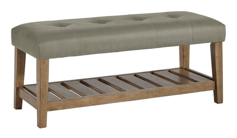 Cabellero Upholstered Accent Bench - Dream Furniture Outlet