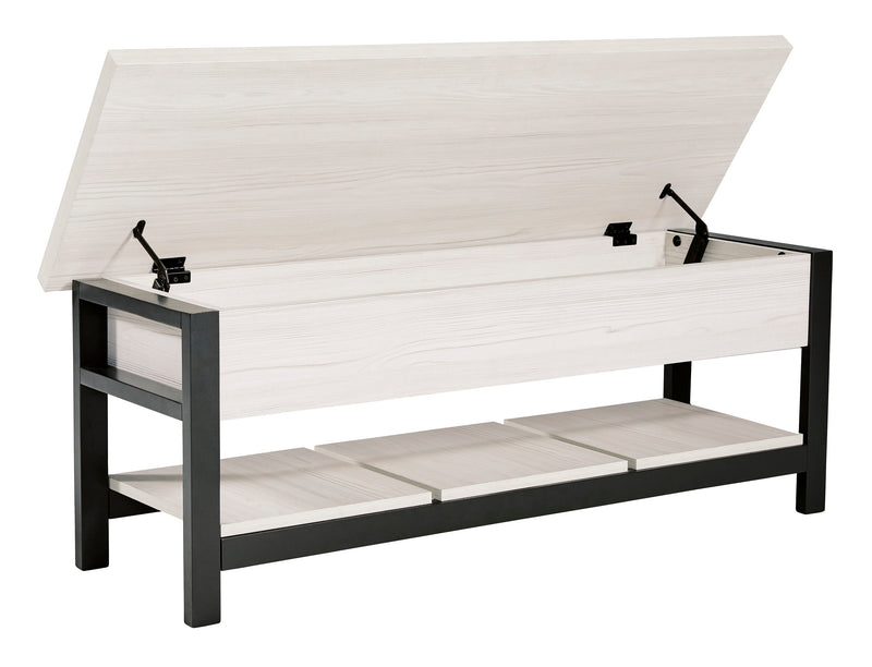 Rhyson Storage Bench - Dream Furniture Outlet