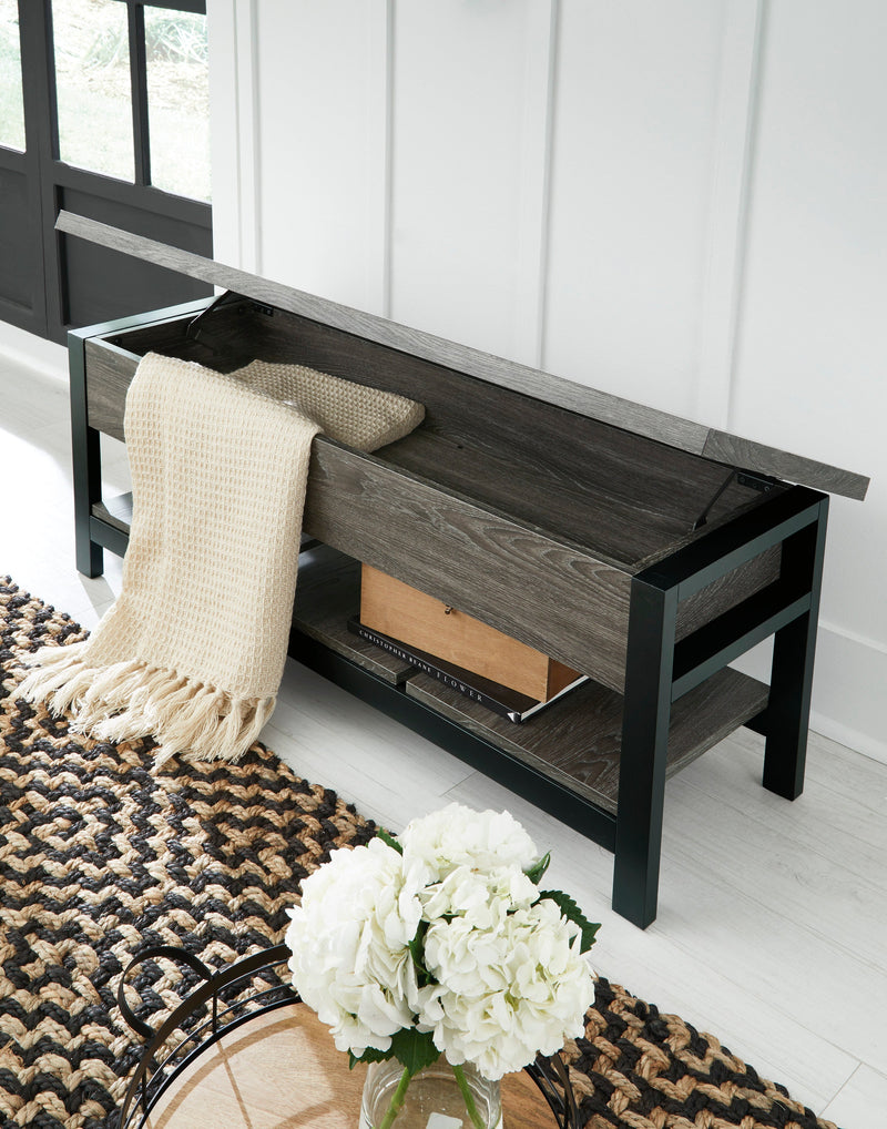 Rhyson Storage Bench - Dream Furniture Outlet