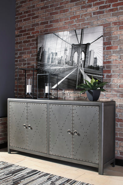 Rock Ridge Accent Cabinet - Dream Furniture Outlet