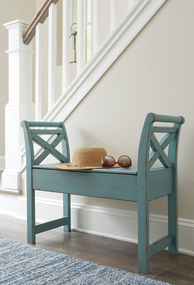 Heron Ridge Accent Bench - Dream Furniture Outlet